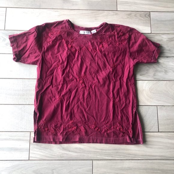 Chaus Tops - Chaus sport large cotton pink short sleeve top